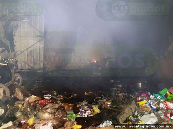 Se incendia casa de campesino en Zamora, Michoacán - Foto 0 