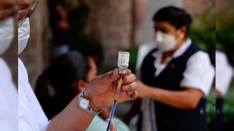 Aplicadas en Michoacán poco más de 6 millones de vacunas anti COVID-19
