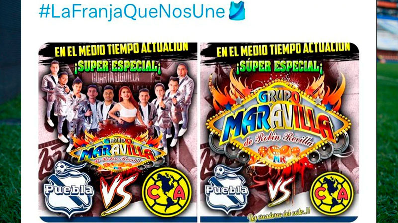 El partido entre Puebla vs América tendrá espectáculo de medio tiempo 