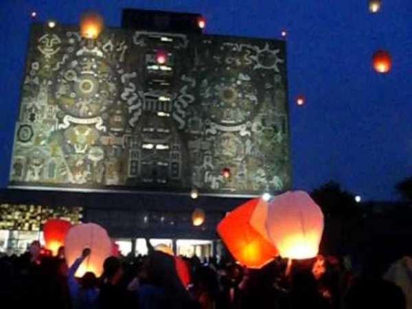 Desautoriza la UNAM el lanzamiento de globos de cantolla en el campus universitario 