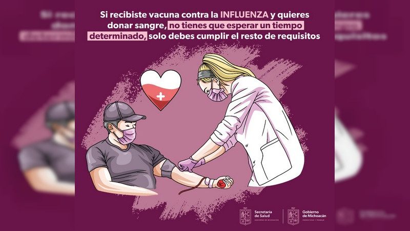 Llama SSM a donación altruista de sangre 