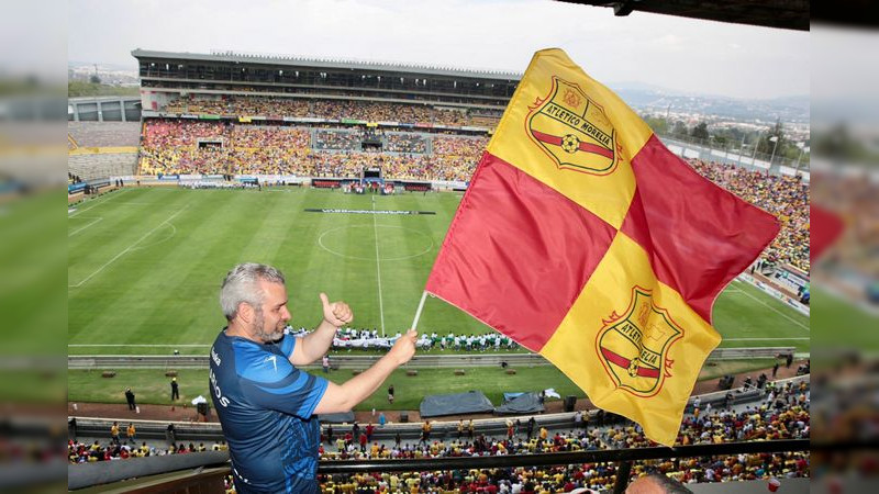 Reconoce Bedolla esfuerzo del Atlético Morelia y a la afición por su apoyo 