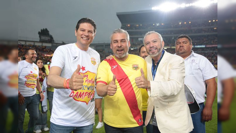 Reconoce Bedolla esfuerzo del Atlético Morelia y a la afición por su apoyo 