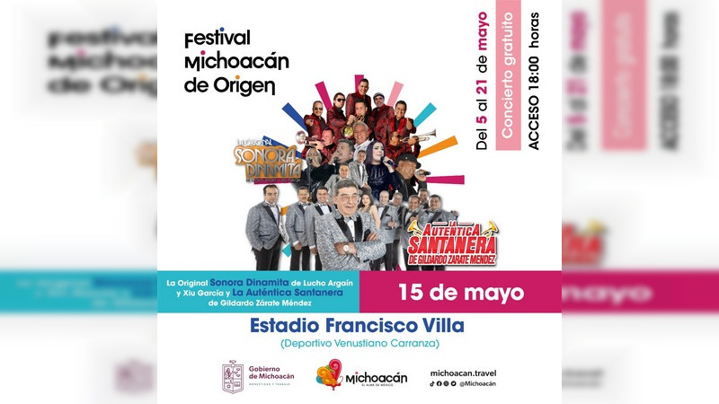 Concierto gratuito de las Sonoras, hoy en el Estadio Francisco Villa 