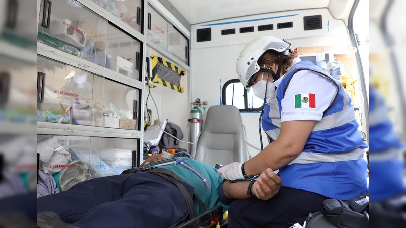 Realizados en lo que va del año mil 448 traslados por lesiones a través del CRUM 