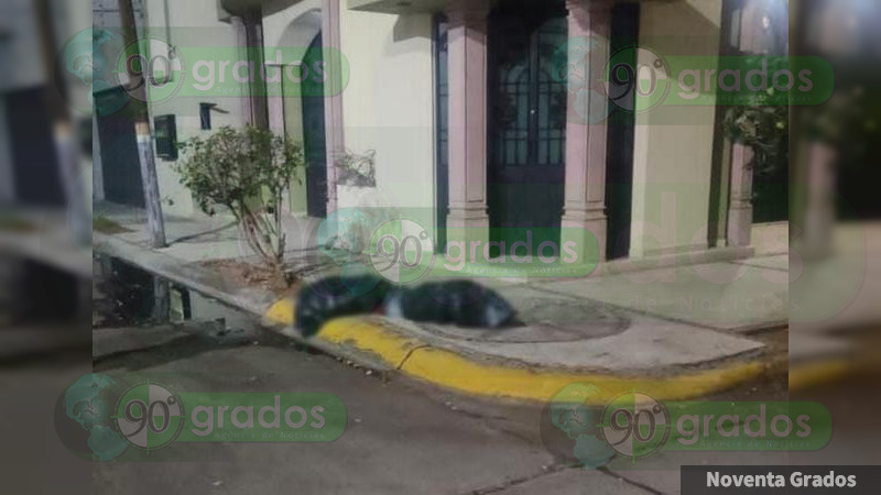 Abandonan cadáver embolsado en la colonia Luneta, en Zamora, Michoacán 