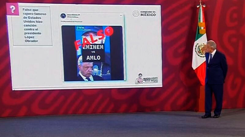 Gobierno mexicano desmiente que Eminem haya compuesto canción contra AMLO 