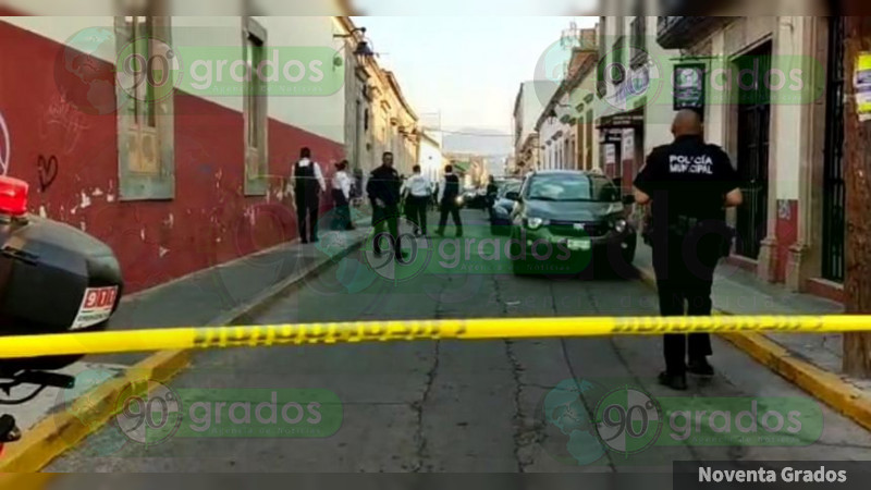 Identifican como  empresario de espectáculos al asesinado en centro de Morelia, Michoacán