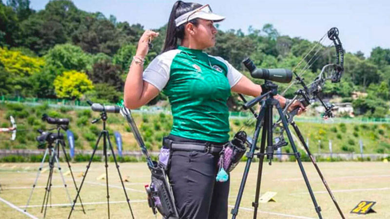La mexicana Dafne Quintero obtiene bronce en arco compuesto en Corea del Sur 