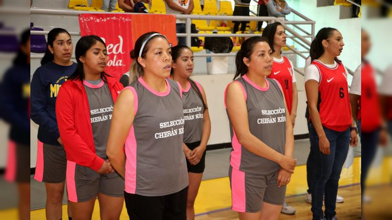 Arranca en Uruapan la etapa intermunicipal de Básquetbol del Torneo “K’eri Ireta”  