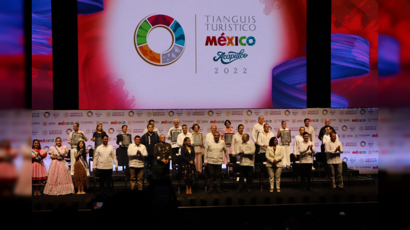 Llegó Michoacán al Tianguis Turístico de México 2022