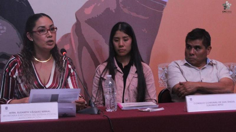 CPC Michoacán presenta numeralia, sobre las buenas practicas de las comunidades indígenas