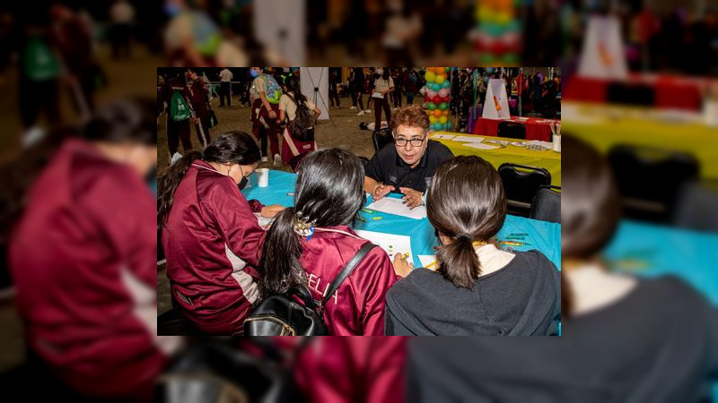 Un total de talleristas participaron en el Pabellón Infantil del Festival Michoacán de Origen  