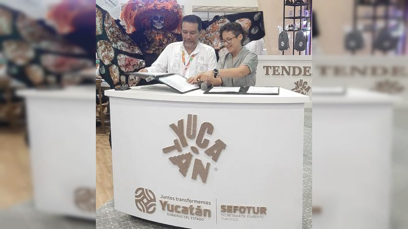Michoacán y Yucatán reafirman colaboración turística 