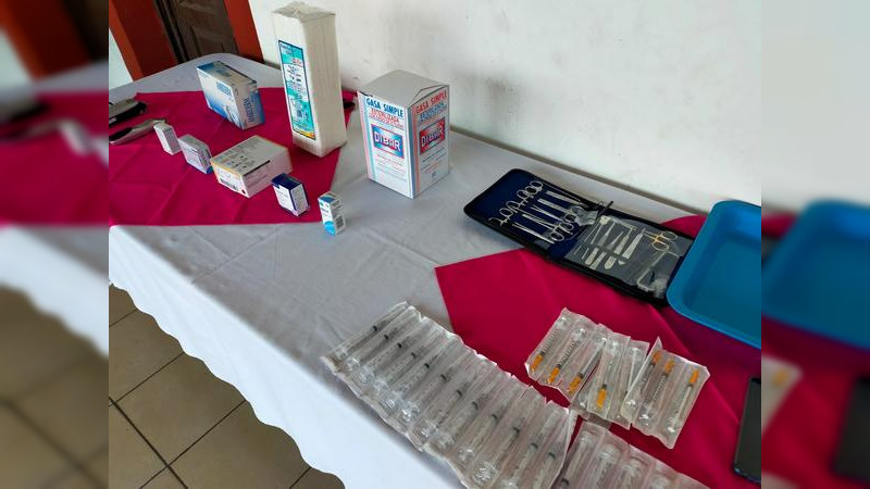 Instala SSM y Ayuntamiento de Paracho, módulo permanente de esterilización