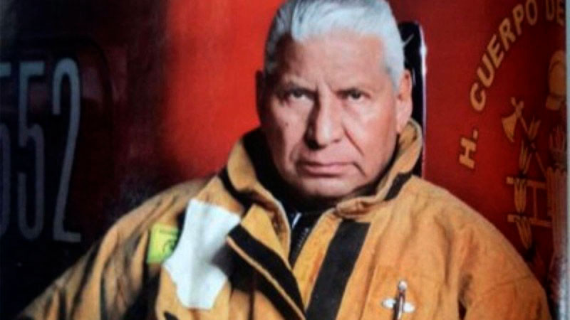 Bomberos de la CDMX rinden homenaje al “Jefe Vulcano” 