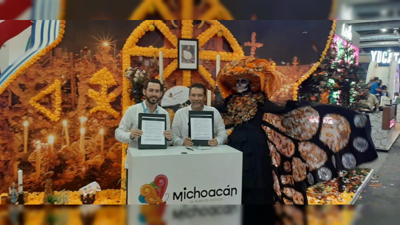 Michoacán y Quintana Roo brindarán apoyo mutuo para promoción y fortalecimiento turístico 