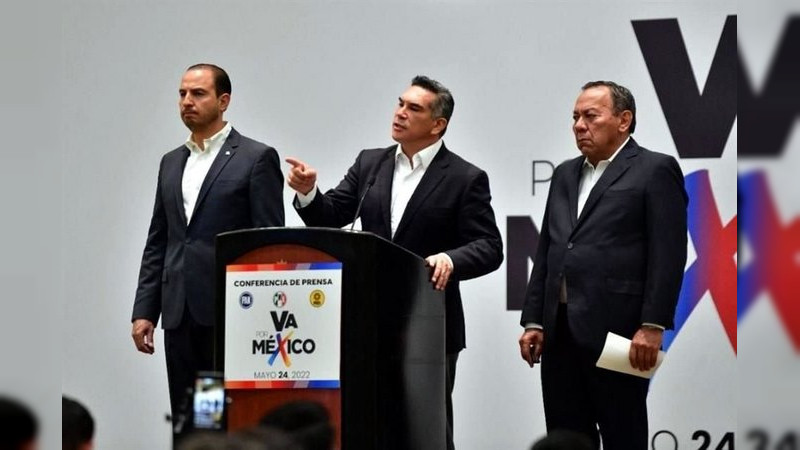 "Va por México" exige a AMLO sacar las manos del proceso electoral 