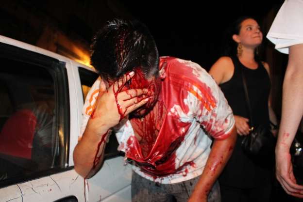 Navajean a asistentes de concierto en bar del Centro Histórico de Morelia - Foto 0 