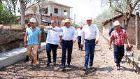 Bedolla entrega obras en Tierra Caliente, reafirma apoyo de la federación y estado para atender rezago social