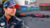 “Checo” Pérez choca al final de clasificación; saldrá tercero en el Gran Premio de Mónaco