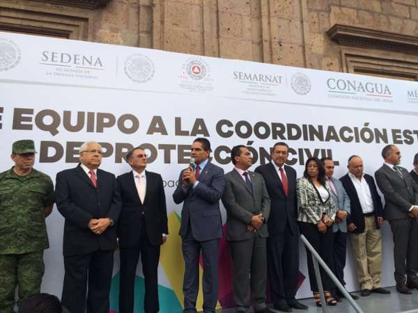 Recibe Protección Civil de Michoacán equipamiento por 36 millones de pesos - Foto 2 