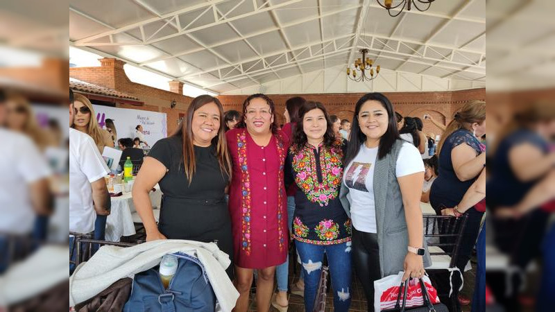 Las mujeres somos el baluarte de la transformación de Michoacán: Seyra Alemán 