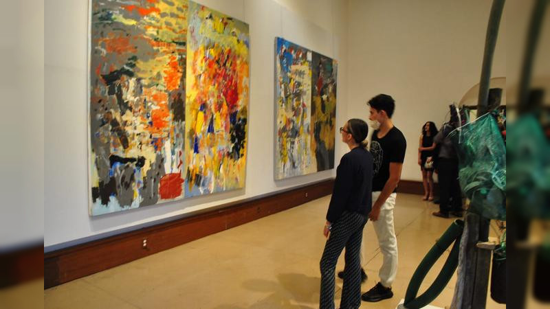 SECUM invita a visitar exposición abstracta del michoacano Miguel Rincón Pasaye 