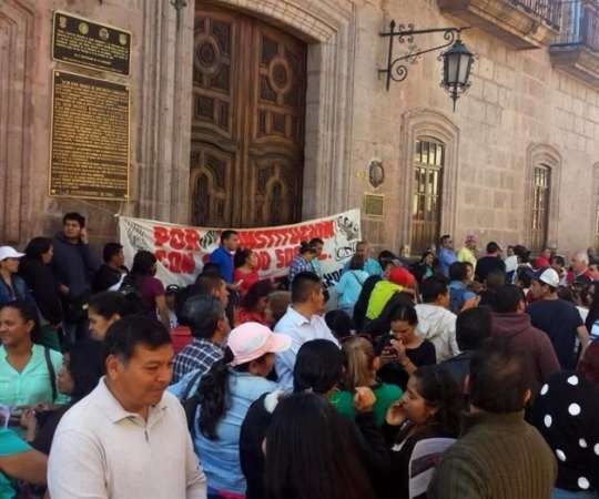 CNTE hará toma de las 113 alcaldías del estado de Michoacán  
