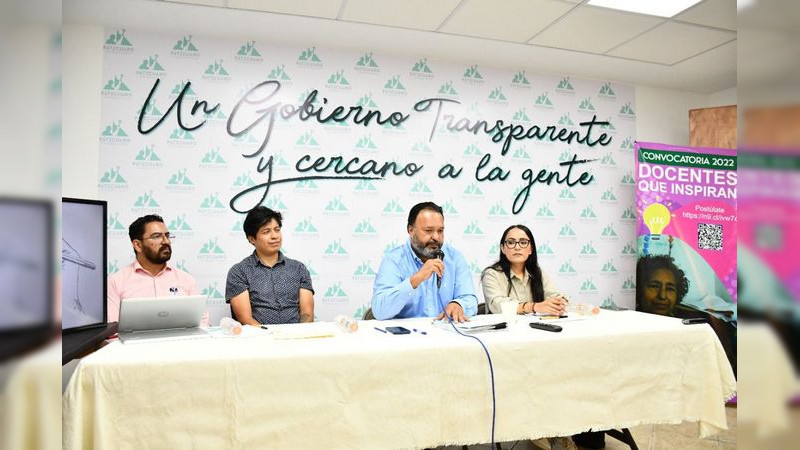 Convoca Ayuntamiento de Pátzcuaro a maestros a participar en "Docentes que Inspiran" 