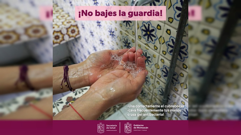 Exhorta SSM a continuar con medidas preventivas contra el Covid-19 