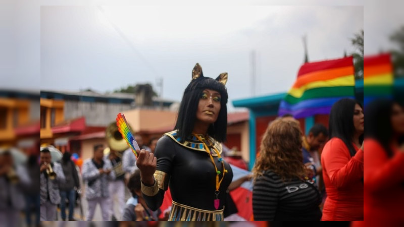 Primera marcha orgullo purépecha, logra traspasar calificativos