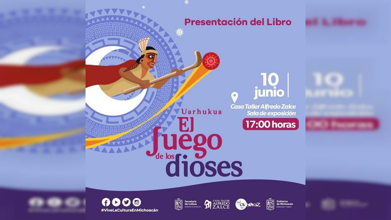 Presentan el libro “Uarhukua El Juego de los dioses”, de Teresa Quezada en Casa-Taller Alfredo Zalce 