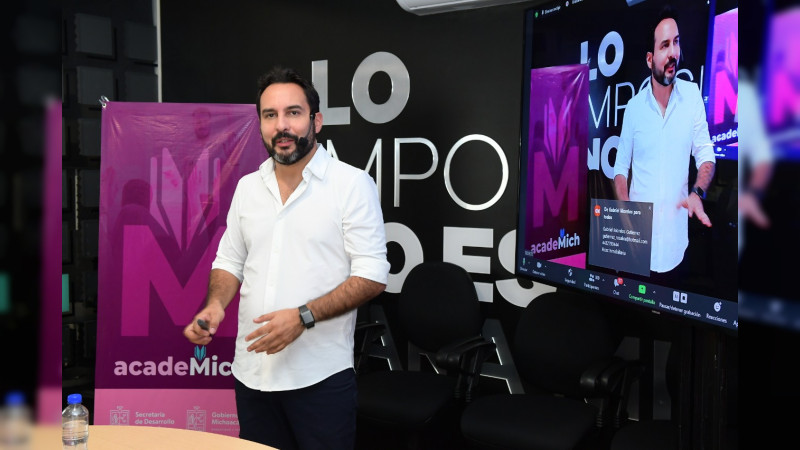 Exponen Estrategias de Marketing para Inmobiliarios, en Espacio Emprendedor Michoacán