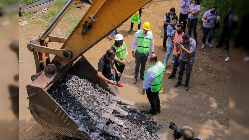 Da seguimiento Sedeco a entrega de ecograva al municipio de Uruapan 