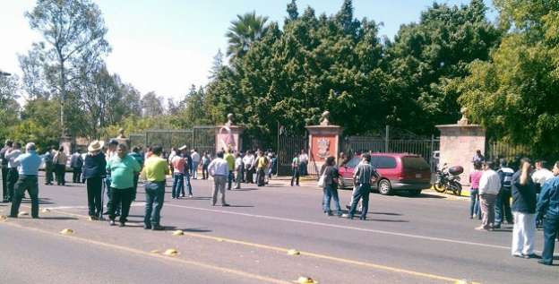 Marcha multitudinaria en Morelia  
