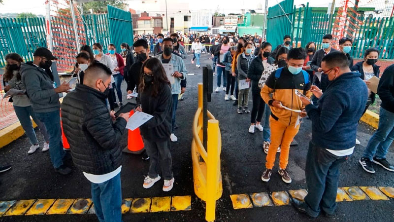 UMSNH realiza aplicación de examen de admisión para área de la salud 