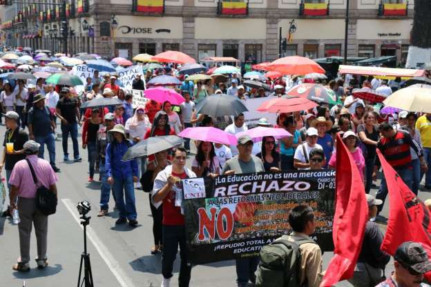 Inicia la Jornada de Lucha Magisterial 