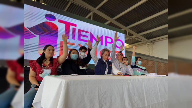 Tiempo X México logra asamblea en distrito 15 