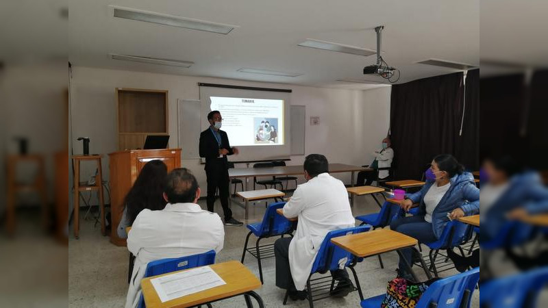 “Cuidados Paliativos” capacitación valiosa hacia personal del Hospital General de Uruapan “Dr. Pedro Daniel Martínez” 