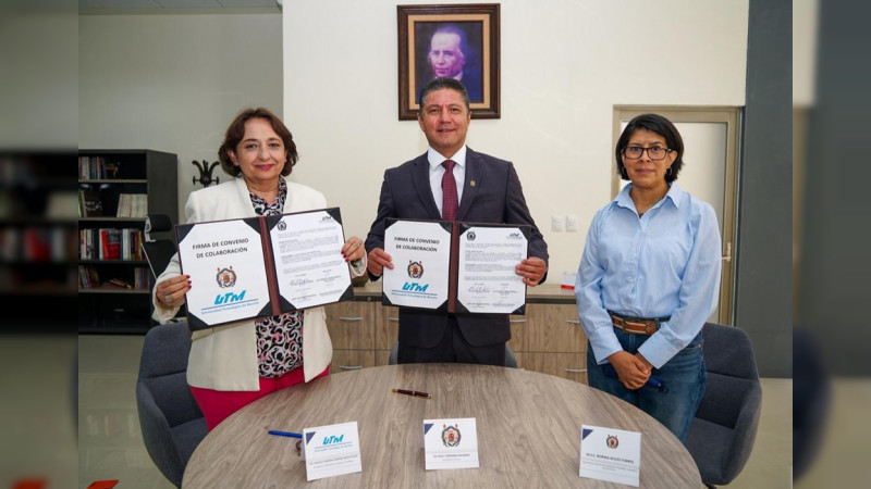 UMSNH Y UTM refuerzan vinculación institucional