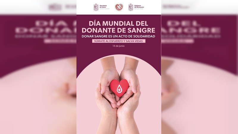 Donación altruista de sangre salva vidas: SSM   
