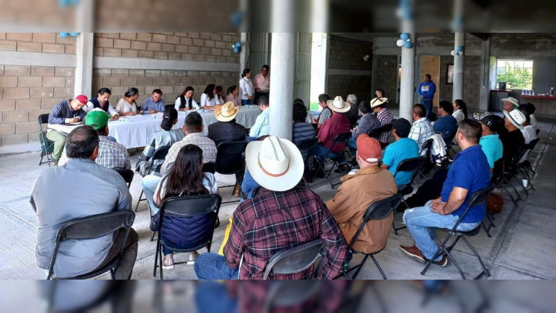 Ofrece Sedeco a productores de Tuxpan asesoría en marcas colectivas y cooperativismo 