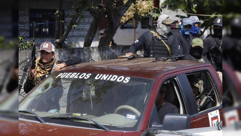 Gobierno de Michoacán prepara operativo contra "Pueblos Unidos" 