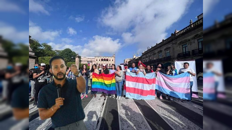 PES Michoacán se pronuncia contra pinta de arcoiris en primer cuadro de Morelia 