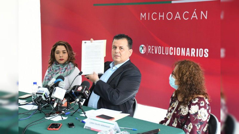 Propone PRI Michoacán que robo de vehículos sin violencia sea tipificado en el Código Penal: Memo Valencia 
