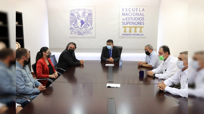 Cofom y ENES Morelia acuerdan trabajos conjuntos en investigación forestal 