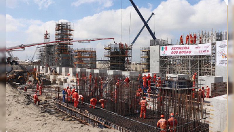 Valor de Refinería Dos Bocas se eleva hasta casi los 18 mil mdd; el doble del presupuesto prospectado 