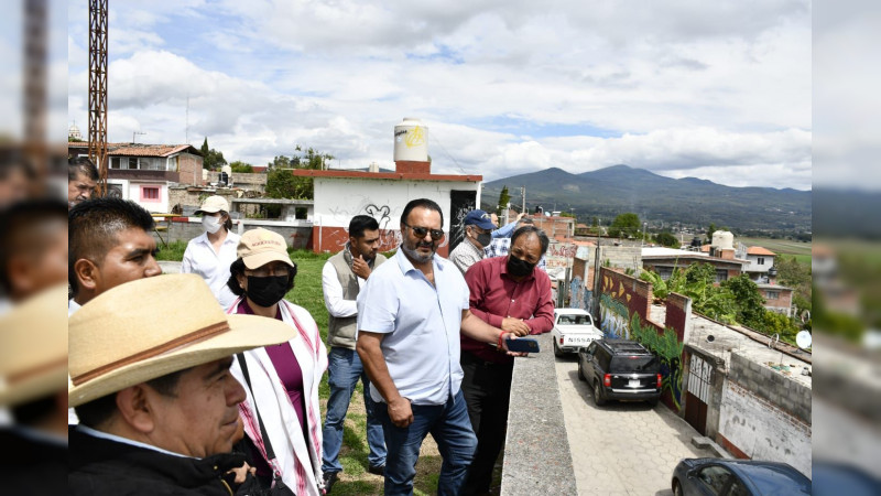 Encabeza Julio Arreola visita a Cuenca para atender problemática de Lago de Pátzcuaro 