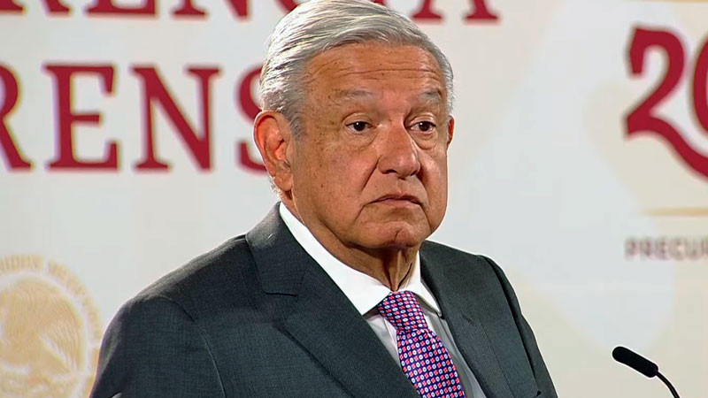 AMLO asegura que no considera cambiar la estrategia de seguridad 